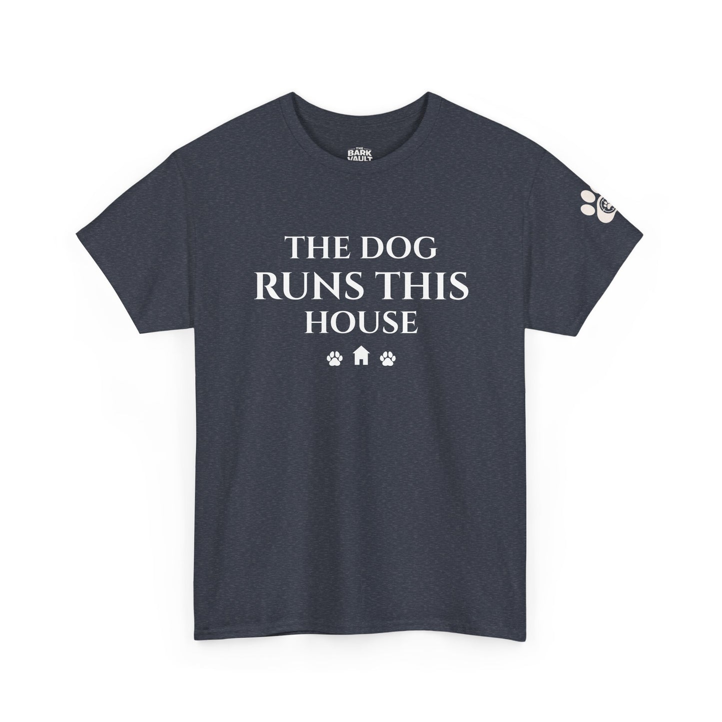 Dog Runs This House Shirt | Funny Dog Lover Tee | Pet Parent Shirt