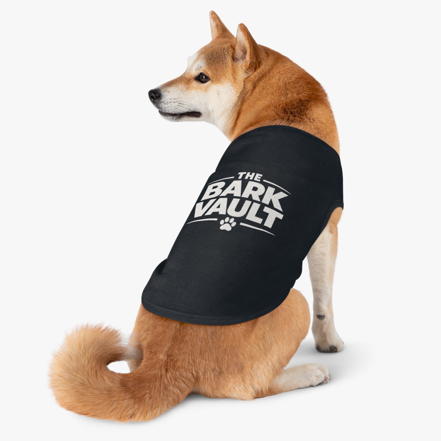 The Bark Vault Logo Dog Shirt | Official Pet Tee