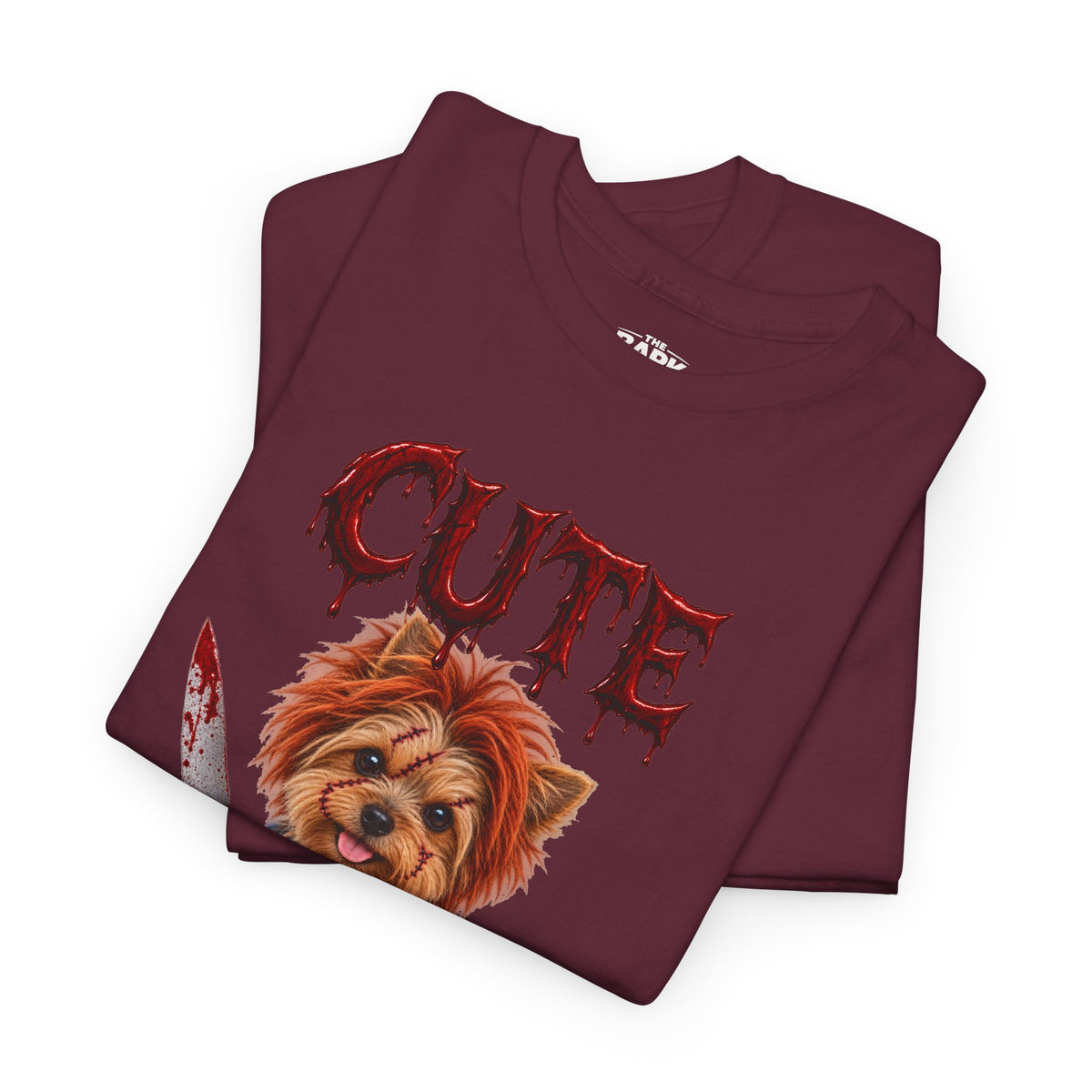 Cute But Unstable Halloween Yorkie Shirt – Spooky Horror Dog T-Shirt