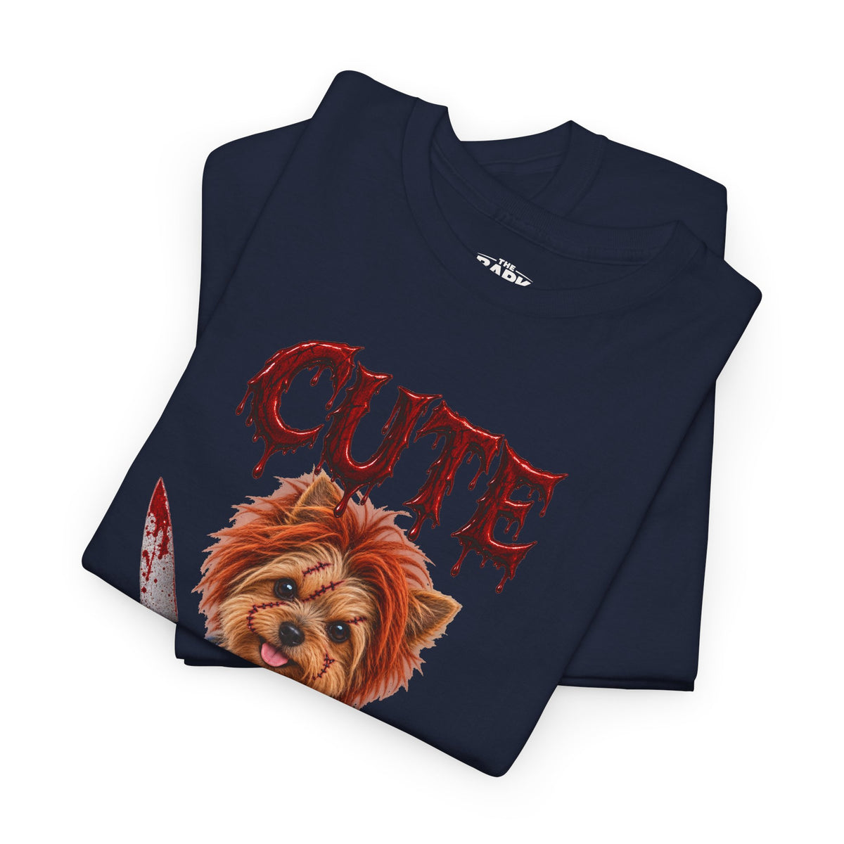 Cute But Unstable Halloween Yorkie Shirt – Spooky Horror Dog T-Shirt