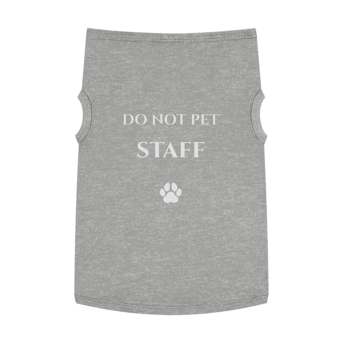 Do Not Pet Staff Dog Shirt | Funny Dog Clothes