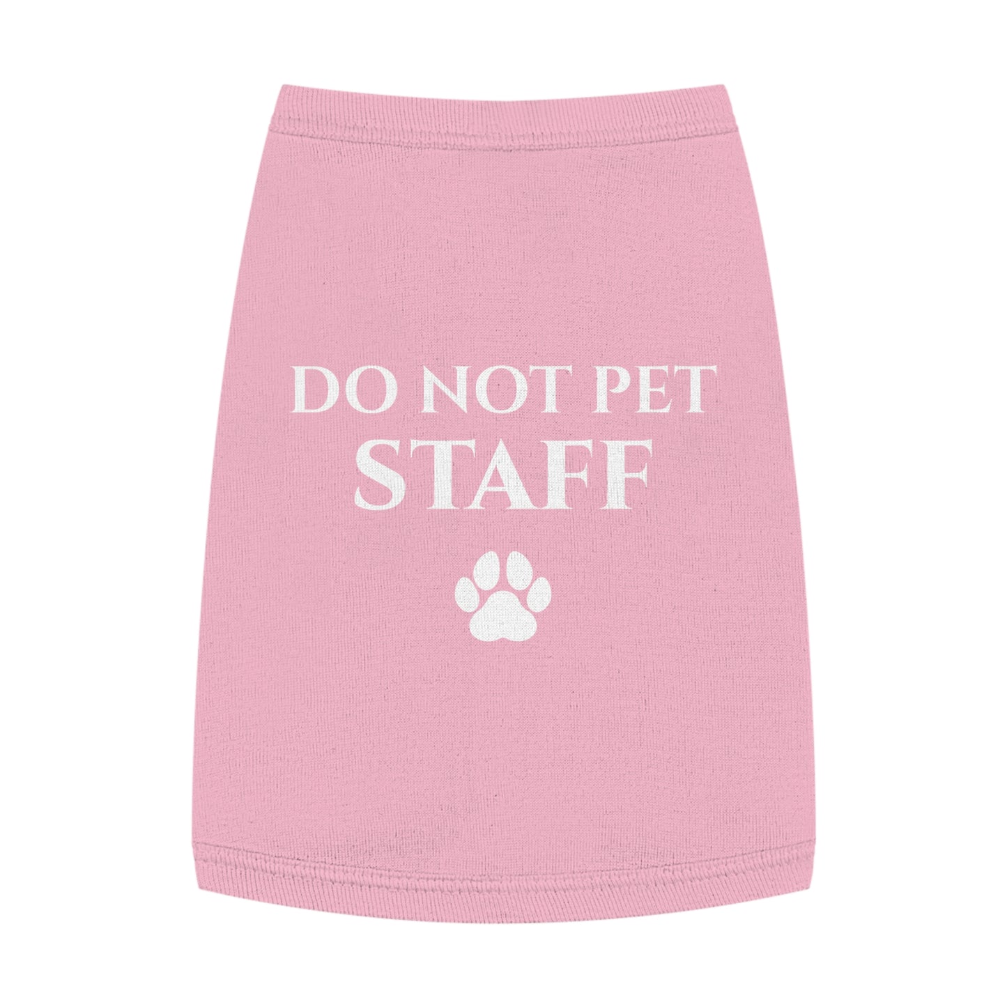 Do Not Pet Staff Dog Shirt | Funny Dog Clothes
