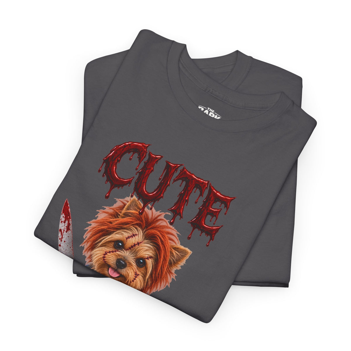 Cute But Unstable Halloween Yorkie Shirt – Spooky Horror Dog T-Shirt