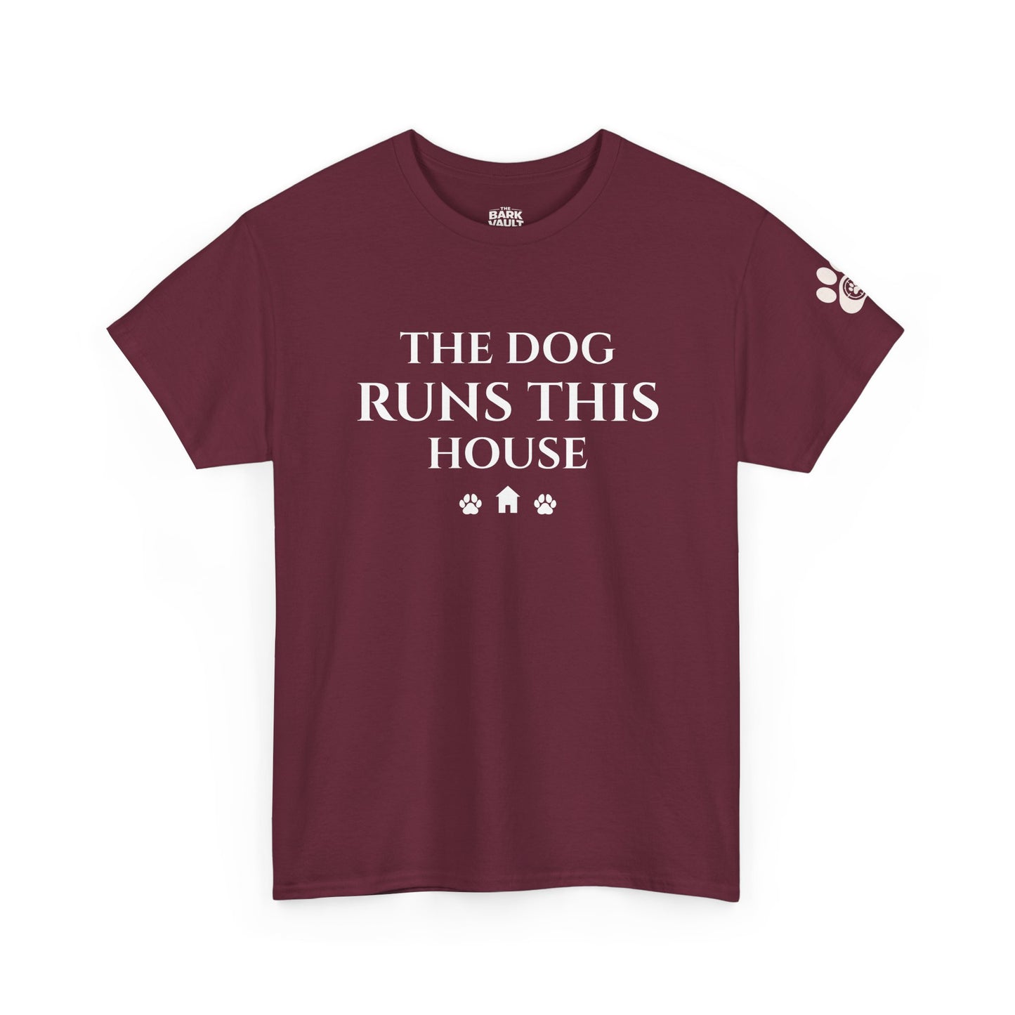 Dog Runs This House Shirt | Funny Dog Lover Tee | Pet Parent Shirt