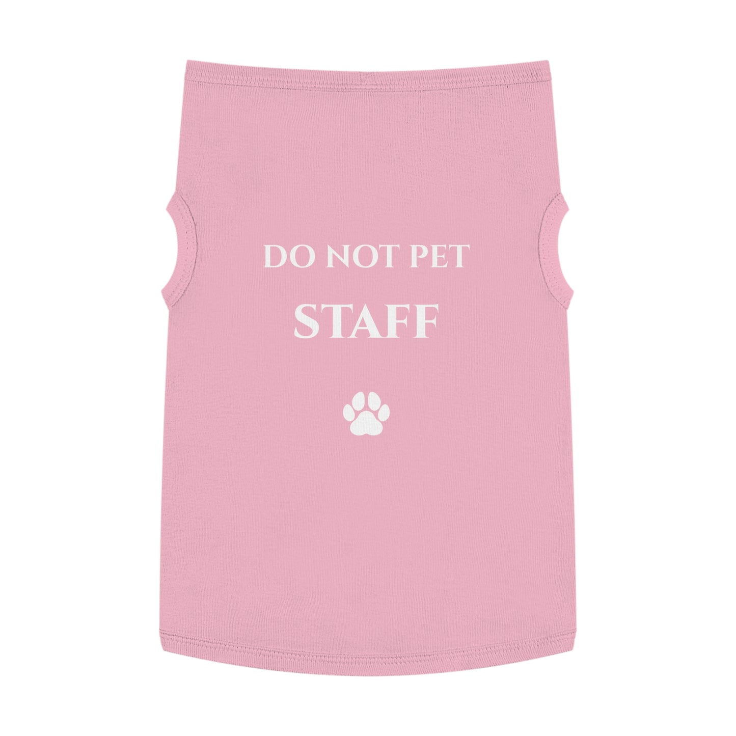 Do Not Pet Staff Dog Shirt | Funny Dog Clothes