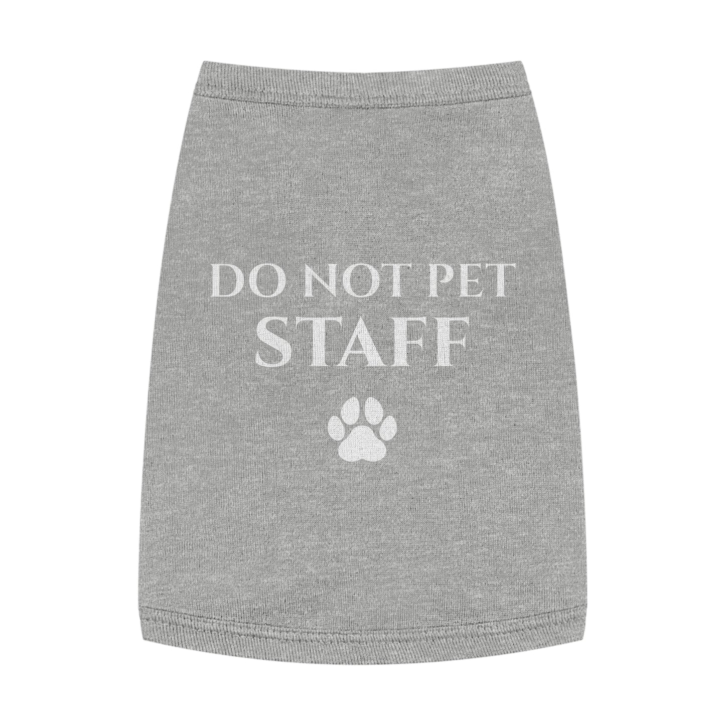Do Not Pet Staff Dog Shirt | Funny Dog Clothes
