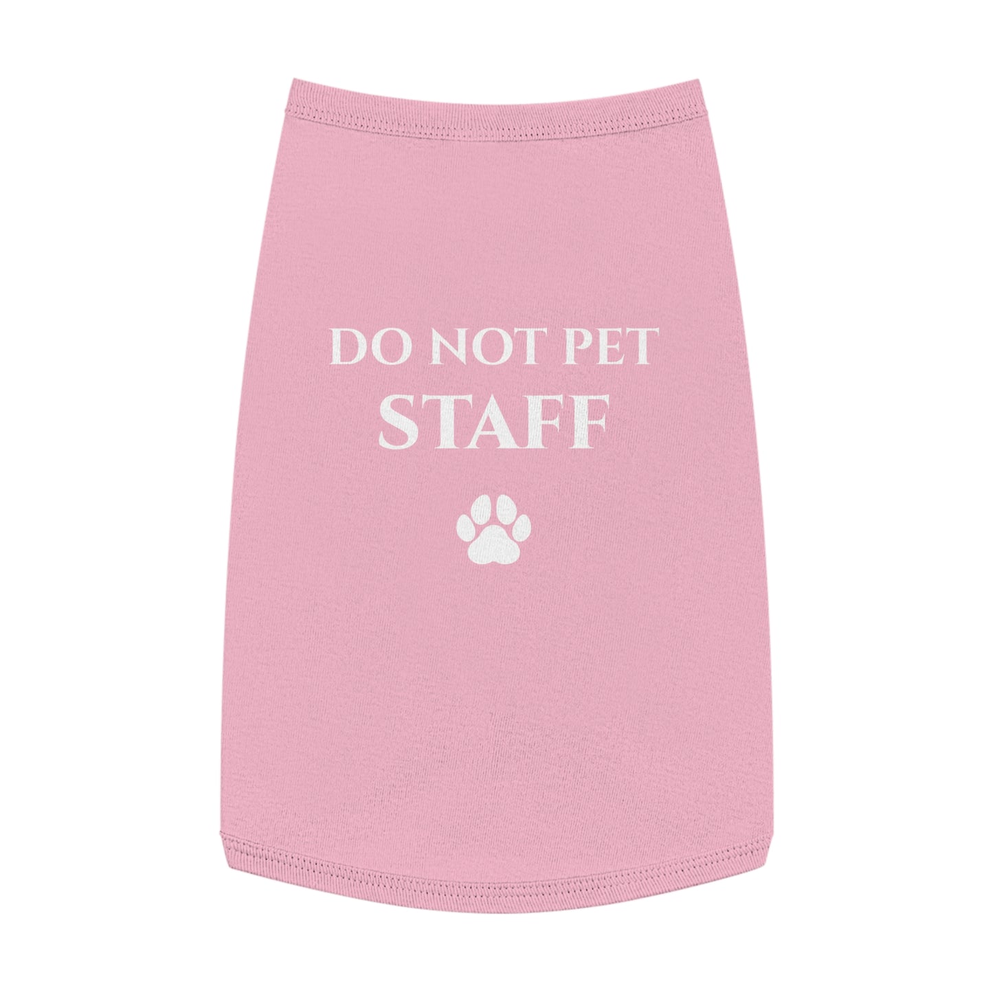 Do Not Pet Staff Dog Shirt | Funny Dog Clothes