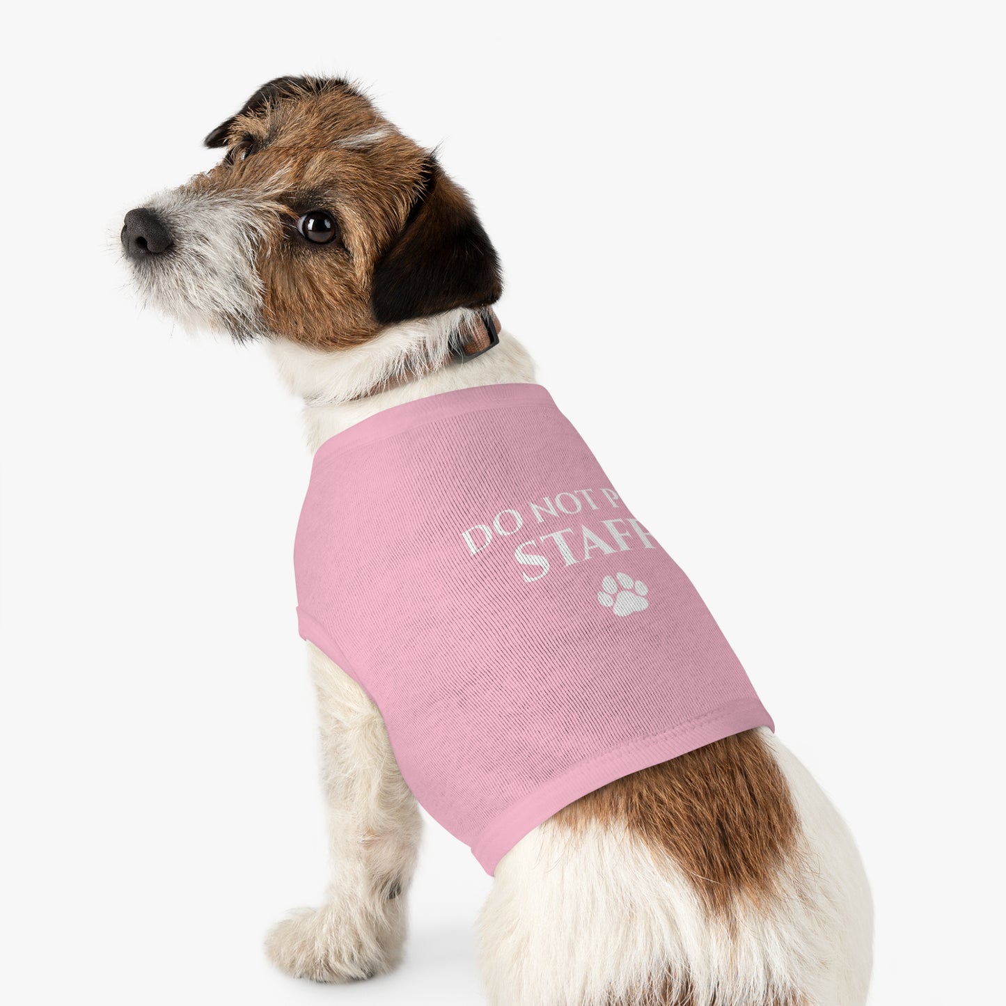 Do Not Pet Staff Dog Shirt | Funny Dog Clothes