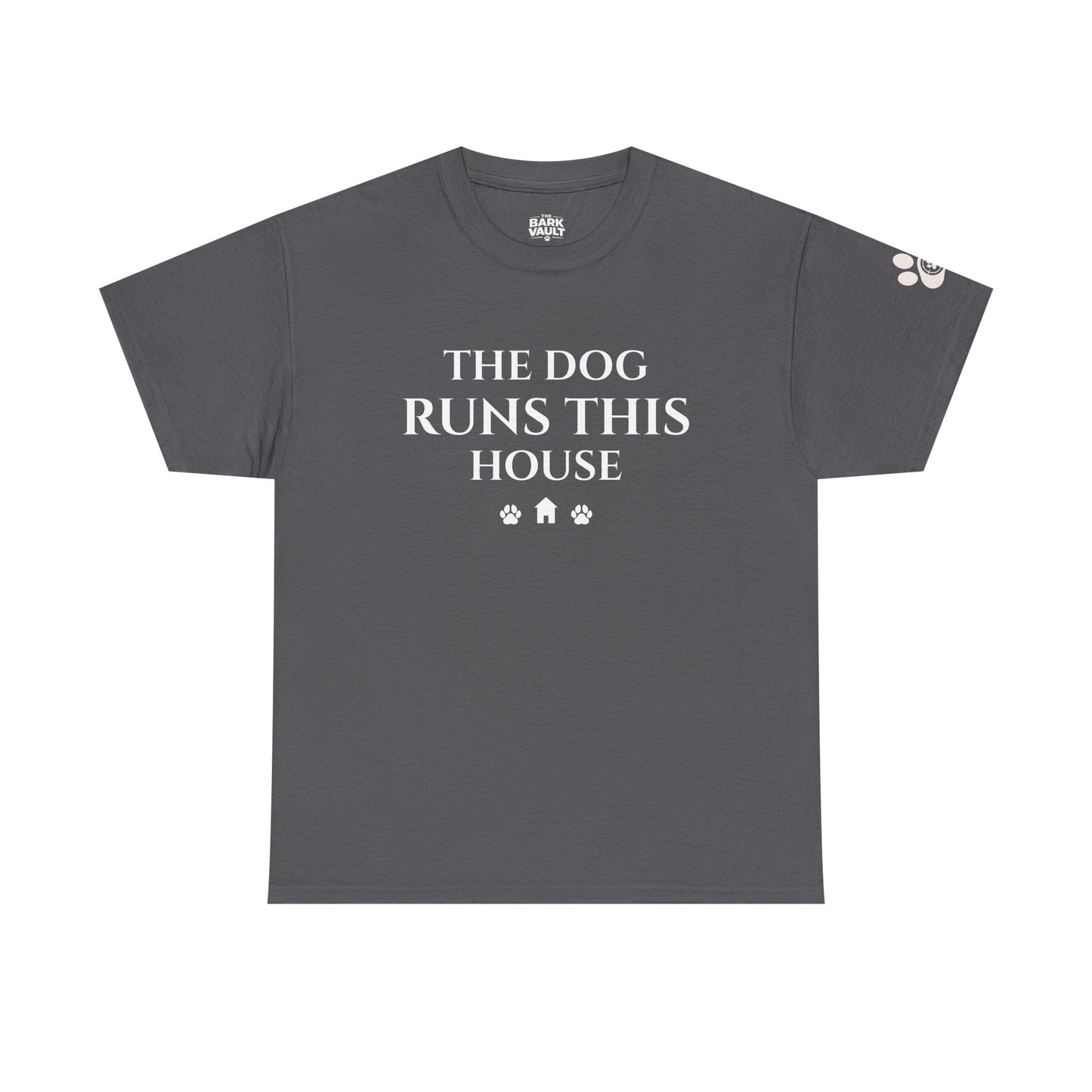 Dog Runs This House Shirt | Funny Dog Lover Tee | Pet Parent Shirt