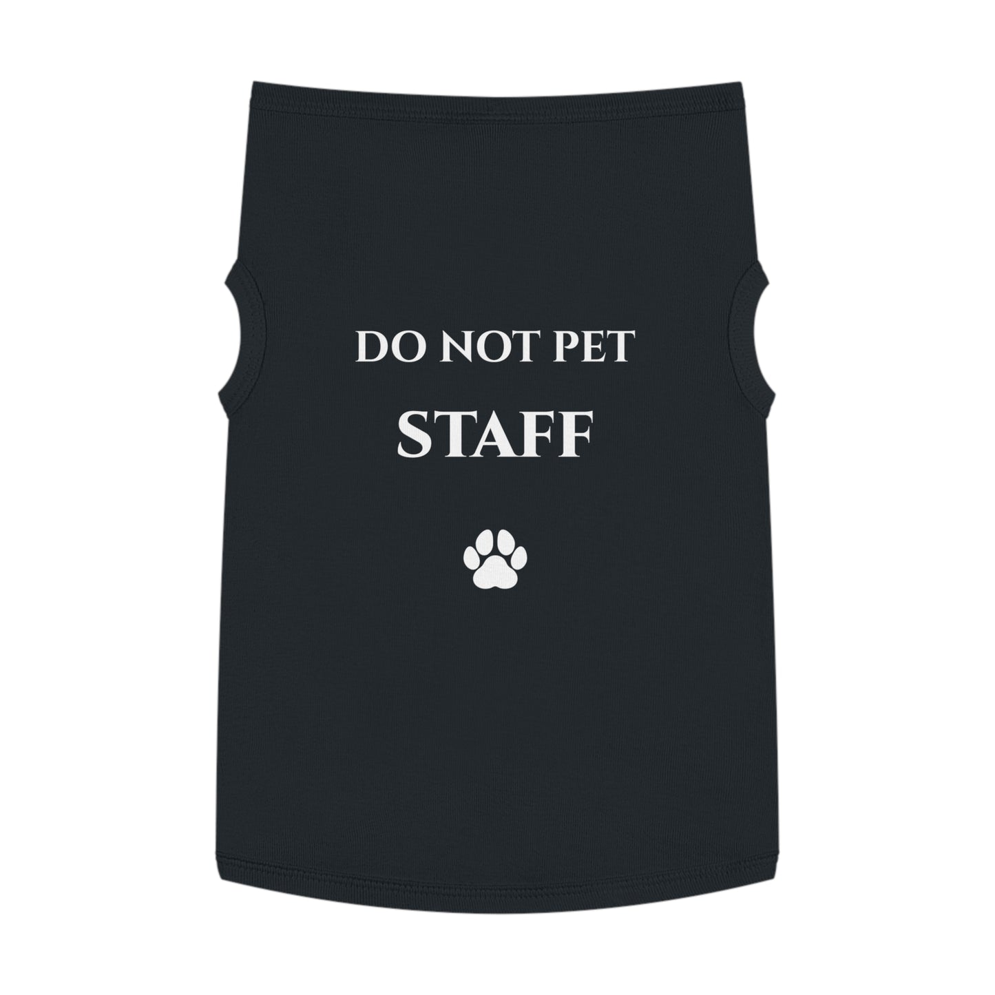Do Not Pet Staff Dog Shirt | Funny Dog Clothes