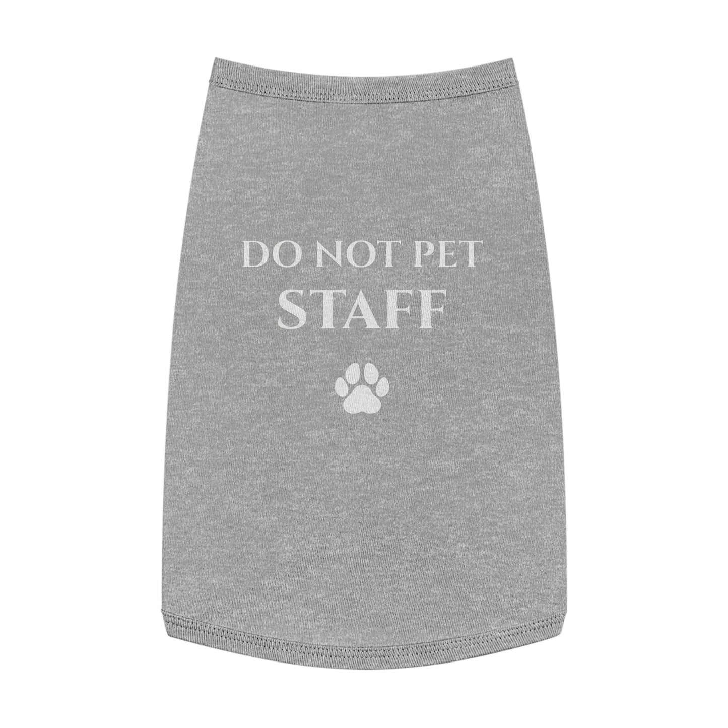Do Not Pet Staff Dog Shirt | Funny Dog Clothes