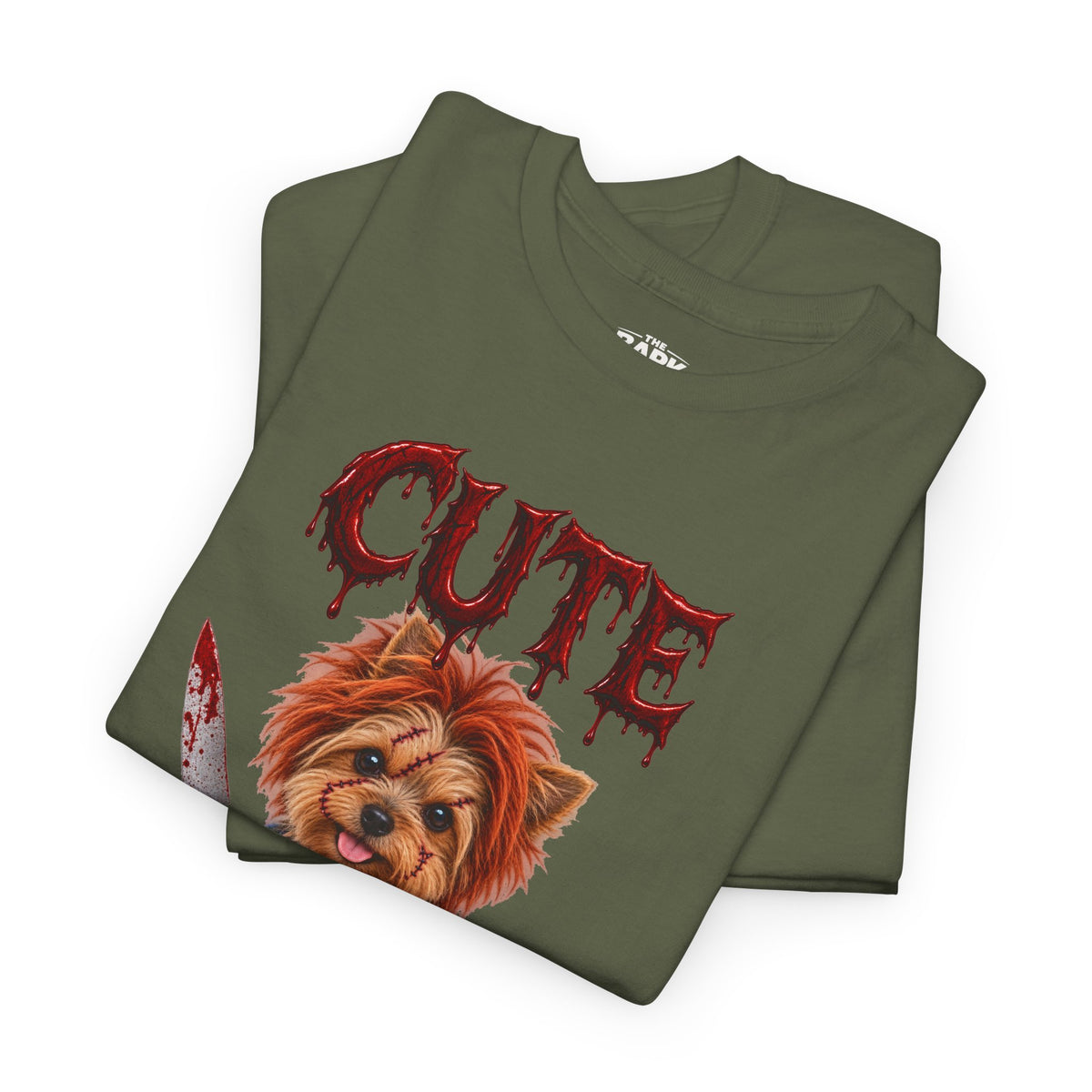 Cute But Unstable Halloween Yorkie Shirt – Spooky Horror Dog T-Shirt